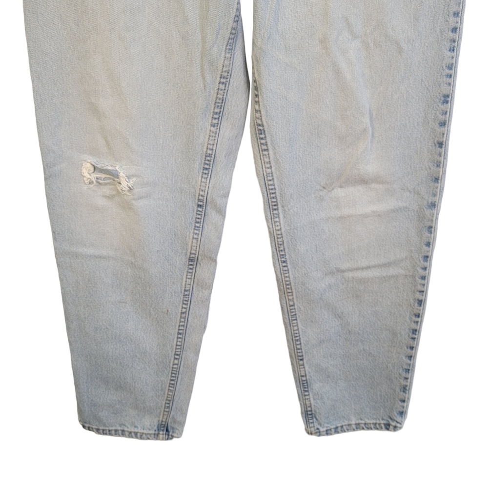 Levi's 560 Vintage 90's Light Wash Hashed Distressed Denim Jeans Men's 36x34 - Picture 5 of 15